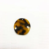 50pcs/lot Twisted Coin Shape Acetic Acid Beads Charms for Jewelry Making