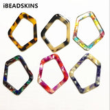 50 Acetic Acid Beads Charms Jewelry Making