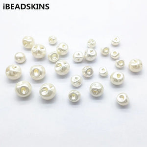 Pearl Ball Beads for DIY Jewelry Making - Headdress/Earrings Parts
