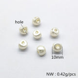 Pearl Ball Beads for DIY Jewelry Making - Headdress/Earrings Parts