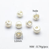Pearl Ball Beads for DIY Jewelry Making - Headdress/Earrings Parts