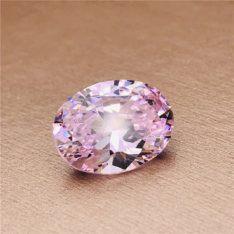 Light Pink Oval Cut Stone for Jewelry
