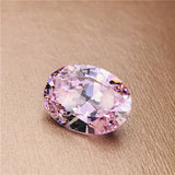 Light Pink Oval Cut Stone for Jewelry