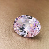 Light Pink Oval Cut Stone for Jewelry