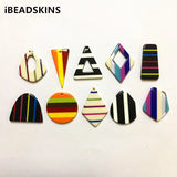 100pcs/lot Mini Geometric Stud Earrings DIY Accessory