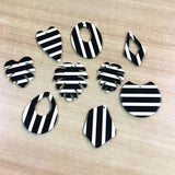 50pcs/lot Acetic Acid Earring Charms, Jewelry Findings Making