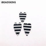 50pcs/lot Acetic Acid Earring Charms, Jewelry Findings Making