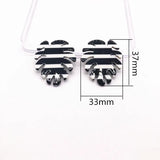 50pcs/lot Acetic Acid Earring Charms, Jewelry Findings Making