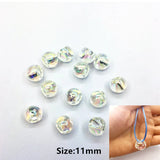 Aurora Slippery Ball Beads for DIY Jewelry - Choose Sizes