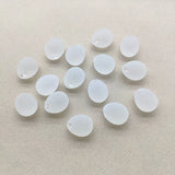 Clear Acrylic Frosted Drop Shape Beads for Earrings DIY, Jewelry Findings