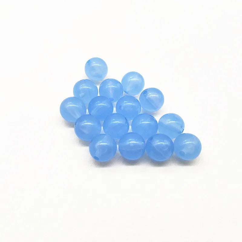 Chunky Acrylic Jelly Beads for Children's Necklaces Jewelry
