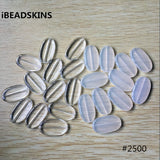 Clear Oval Shape Acrylic Beads for Jewelry Making