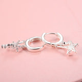 Zircon 925 Silver Earrings - Arrival Flower Design for Women