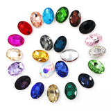 Crystal Oval Rhinestones DIY Nail Art Garment Accessories