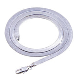 925 Silver Snake Chain Men's Necklace