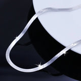 925 Silver Snake Chain Men's Necklace