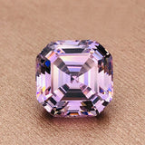 Pink American Ascha-Shaped Princess Cut Stone for Jewelry