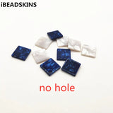 16mm Acetic Acid Flat Bead for Earrings - 100pcs