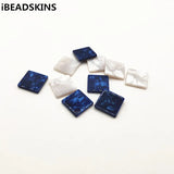 16mm Acetic Acid Flat Bead for Earrings - 100pcs