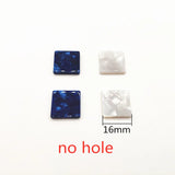 16mm Acetic Acid Flat Bead for Earrings - 100pcs