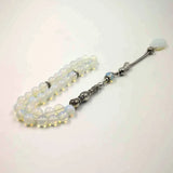 Opal Stone Tasbih 33 66 99 Beads March 8 Gift Muslim Misbaha Men Women Bracelet