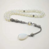 Opal Stone Tasbih 33 66 99 Beads March 8 Gift Muslim Misbaha Men Women Bracelet