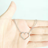 Barefoot Heart Anklets for Women - Stainless Steel