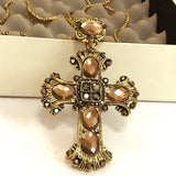 Vintage Long Pendant Necklace