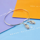 Women's Sterling Silver Shoes Bracelet 925 Silver Special Jewelry
