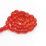 Red Tasbih 33 beads Islamic rosary muslim prayer beads Misbaha