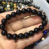 Natural Tourmaline Round Beads Bracelet 8mm