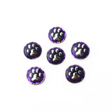 40pcs 12mm Metal Dog Paw Snap Buttons Ginger Bangle Bracelet