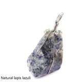 Natural Stone Necklace Hand-wound Crystal Pendant Chakra Yellow Crystal