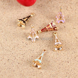 30pcs Alloy Eiffel Tower Charms for DIY Jewelry Making