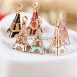 30pcs Alloy Eiffel Tower Charms for DIY Jewelry Making