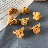 30pcs 14mm Resin Popcorn Shape Beads for Jewelry Making