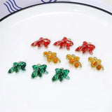 30pcs Alloy Goldfish Shape Floating Locket Charms DIY Jewelry Accessory