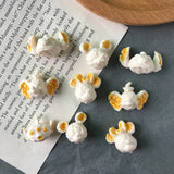30pcs Animal Heads Plastic Beads DIY Jewelry Accessory