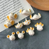 30pcs Animal Heads Plastic Beads DIY Jewelry Accessory
