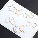 30pcs/lot Copper Floating Locket Charms DIY Jewelry Earring Pendants