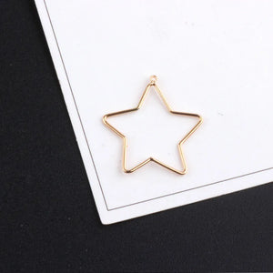 30pcs/lot Copper Floating Locket Charms DIY Jewelry Earring Pendants