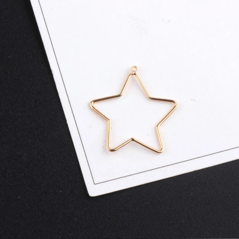 30pcs/lot Copper Floating Locket Charms DIY Jewelry Earring Pendants