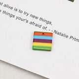 40pcs Acetic Acid Charms for Jewelry Making - Square/Water Drop Shape