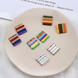 40pcs Acetic Acid Charms for Jewelry Making - Square/Water Drop Shape