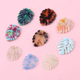 50pcs/lot Pattern Print Acrylic Beads DIY Jewelry Earring/Garment Pendant