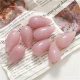 50pcs Water Drop Resin Beads DIY Jewelry Earring Accessory
