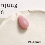 50pcs Water Drop Resin Beads DIY Jewelry Earring Accessory