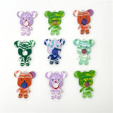 50pcs Bears Shape Acrylic Beads DIY Earring Pendant