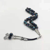 Crystal Tasbih Multicolor Misbaha 33 Beads Bracelet Muslim Eid Adha Accessories