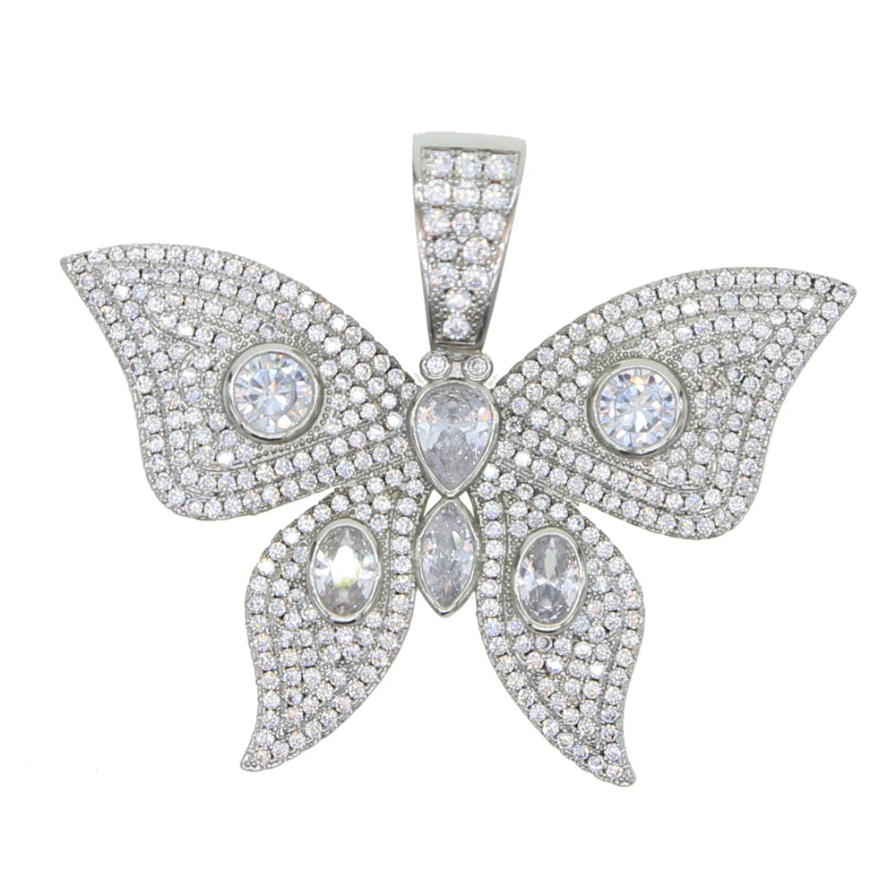 Elegant Butterfly Pendant Jewelry for Men Women